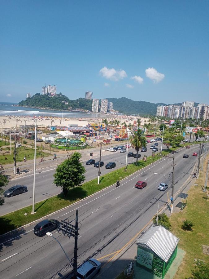 Ótima localização frente ao mar Praia Itararé São Vicente Exterior foto